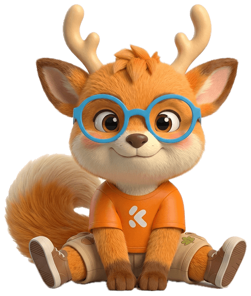 Kheelu sitting with wide, curious eyes behind his glasses